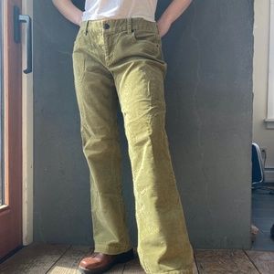 J.Crew Corduroys, Olive Green, size 8
